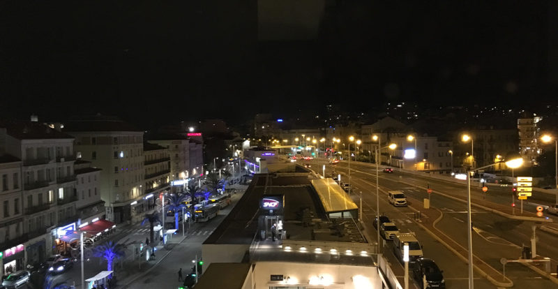 Vue depuis la terrasse OkkO Hôtel de Cannes