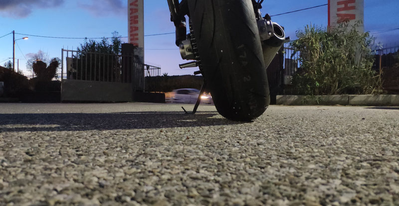 Bridgestone S21 sur la Yamaha MT07