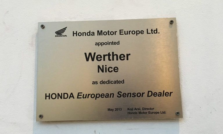 Werther Nice : concession Honda moto