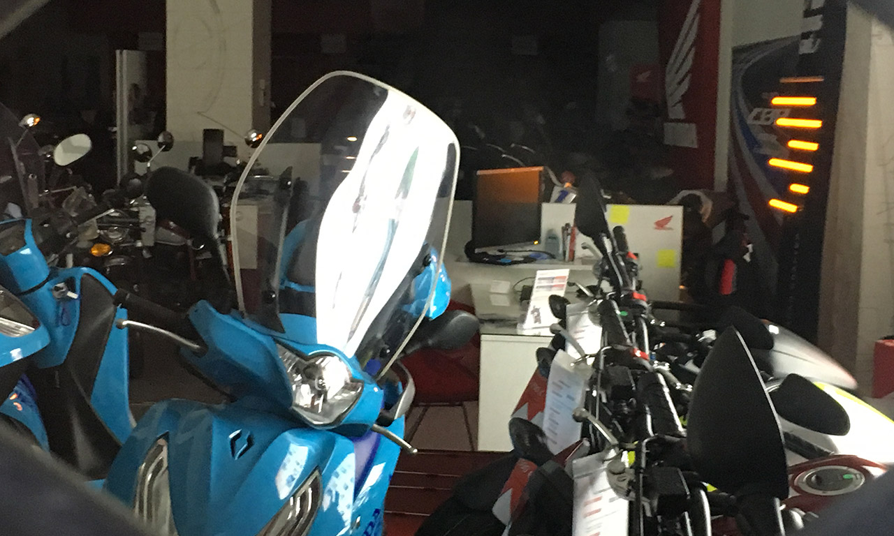 Concession moto Honda à Nice