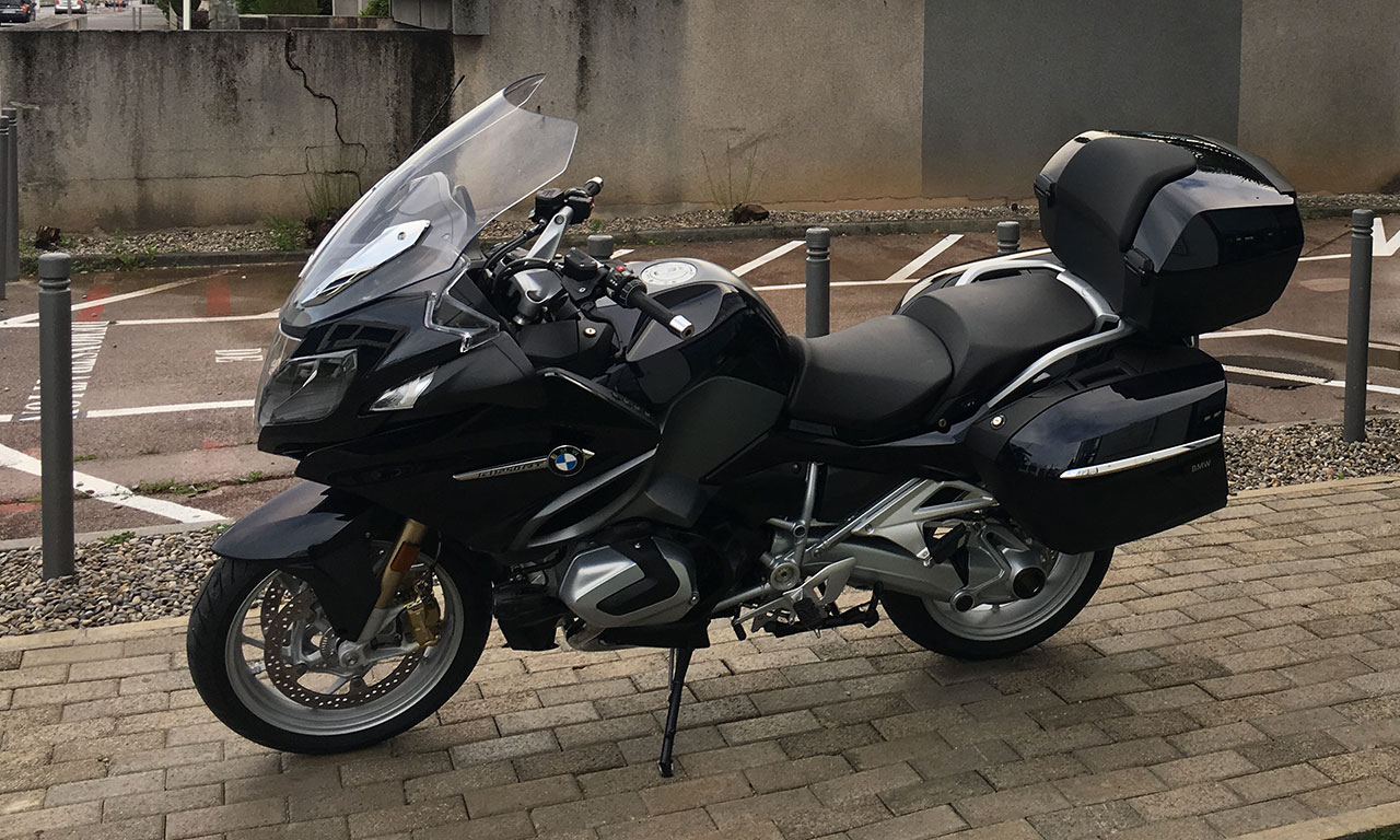 Nouvelle moto de David Jazt : routière BMW full options