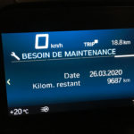 information au tableau de bord du C400GT BMW (4)