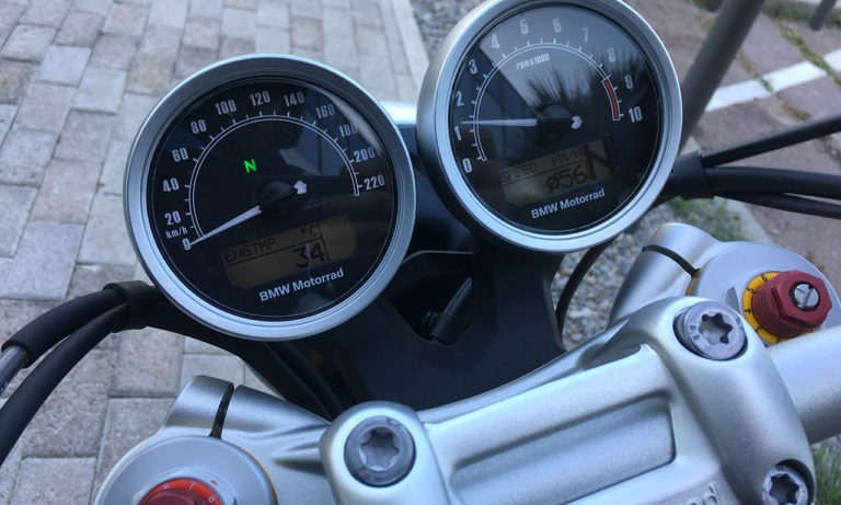 Double compteur BMW Nine-T