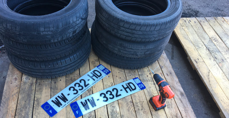 Acheter une plaque d&rsquo;immatriculation pour sa moto