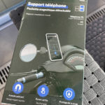 système de fixation au guidon pour smartphone