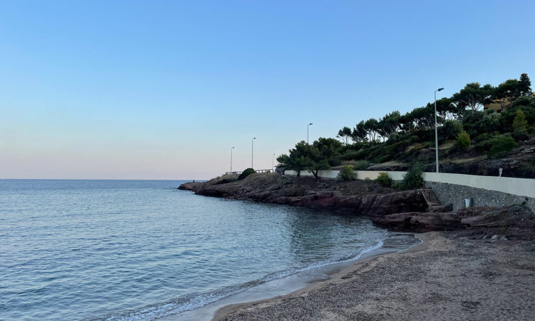 Plage d'Agay, près de Saint Raphaël