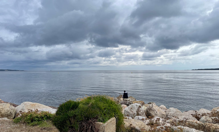 vue mer depuis Cannes (Palm Beach)