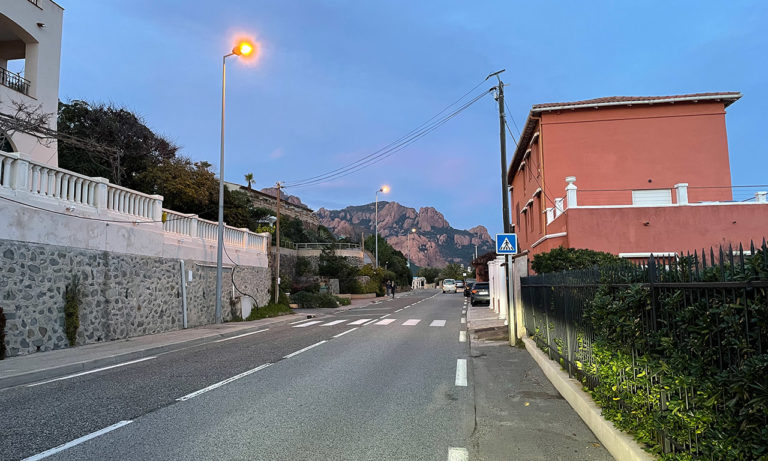 balade moto massif d'estérel