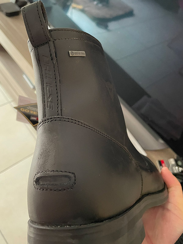 David Jazt équipement recommandé : Bottine Dainese S. Germain 2 Goretex