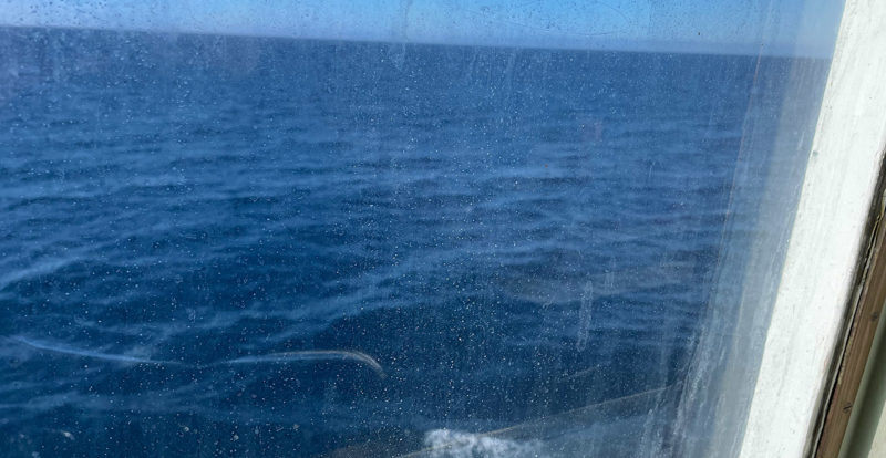 en mer à bord d'un navire Corsica Ferries