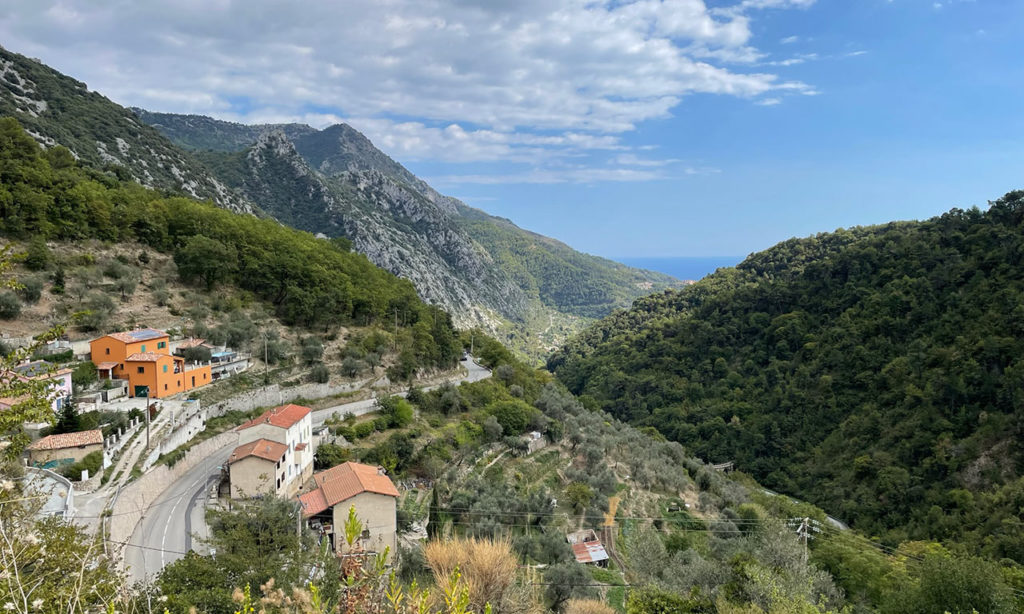 Sur les petites routes entre Menton et Sospel