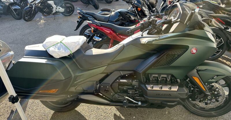 Goldwing 2024 : ce sera le VERT !
