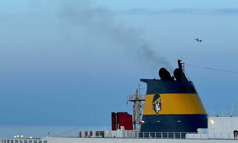 Pollution des bateaux Corsica Ferries