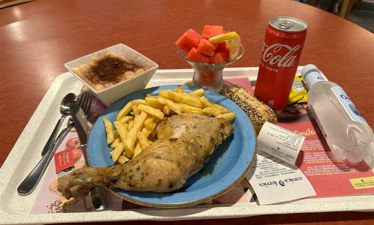 plateau repas à 30€ sur le Corsica Ferries