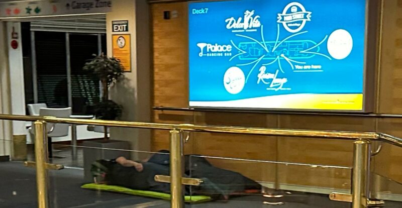 dormir dans le bateau sans payer de cabine