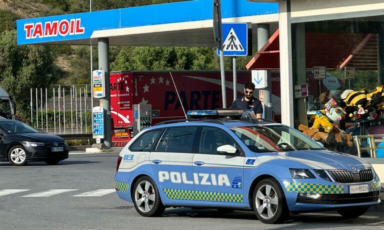 Voiture de Police en Italie