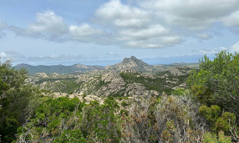 Vue montagne en Corse
