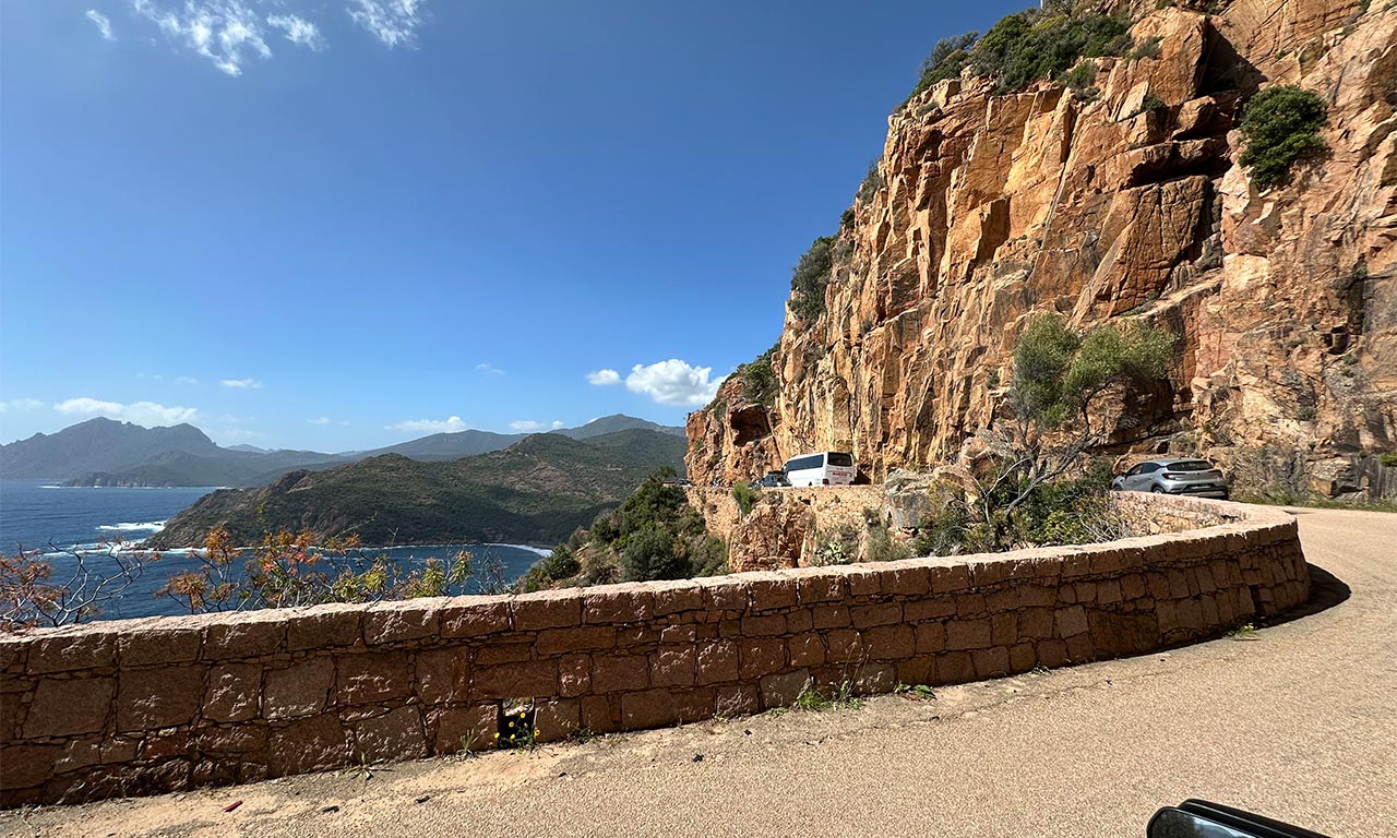 Calanque de Piana, nord ouest de la Corse Calanque de Piana, nord ouest de la Corse