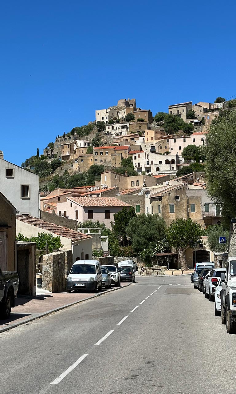 village de Corbara en Corse