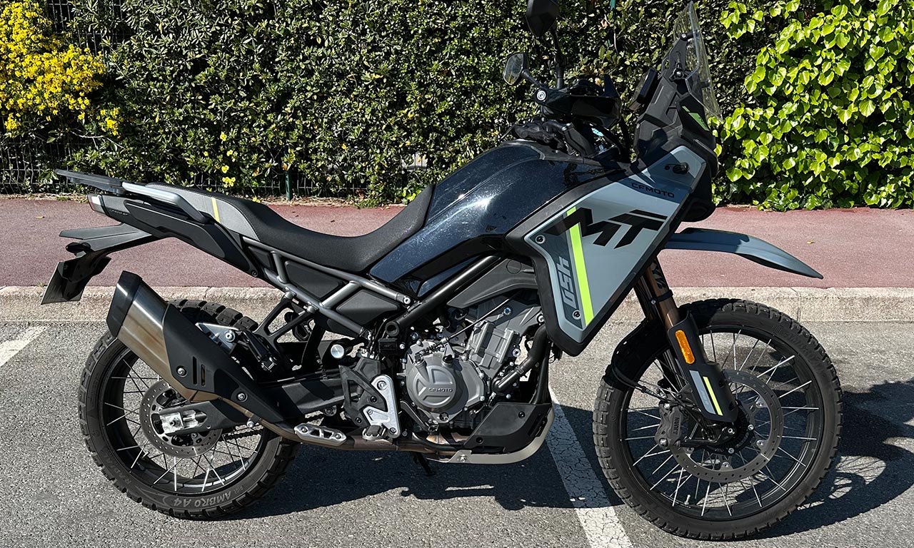 Essai CF Moto MT 450 MT 2025