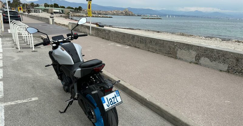 essai du MT 07 boîte auto par David Jazt