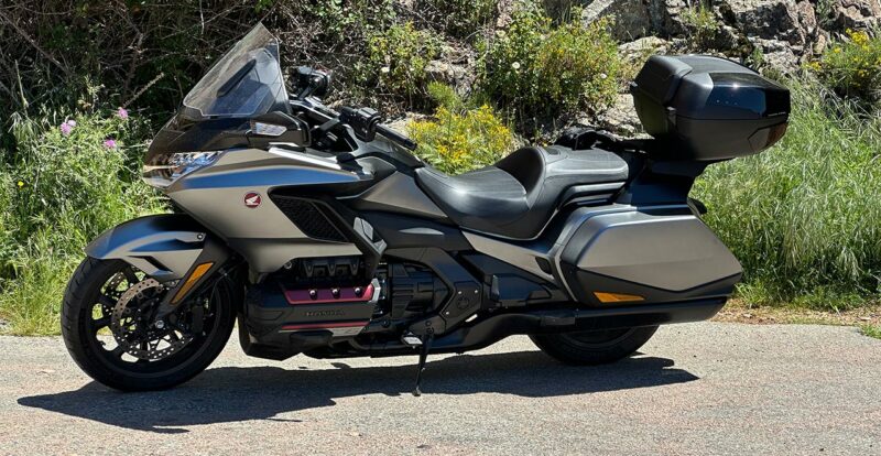 Honda goldwing en Corse - Calanques de Piana