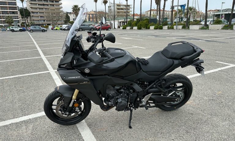 Moto Trail de chez Yamaha