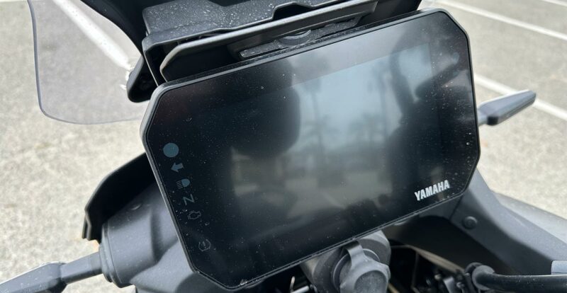 Tableau de bord du Tracer 9GT