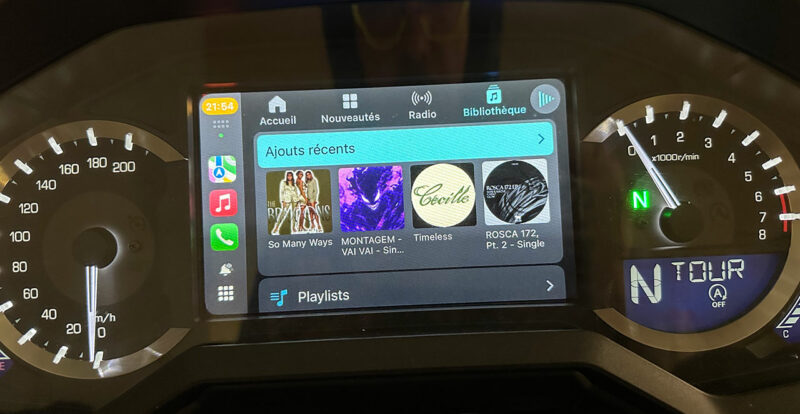 Profiter de CarPlay sans intercom sur casque sur la Goldwing