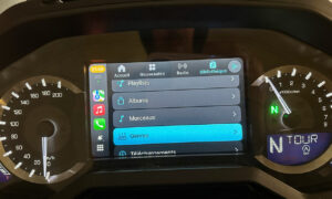 CarPlay sans intercom sur casque sur la Goldwing