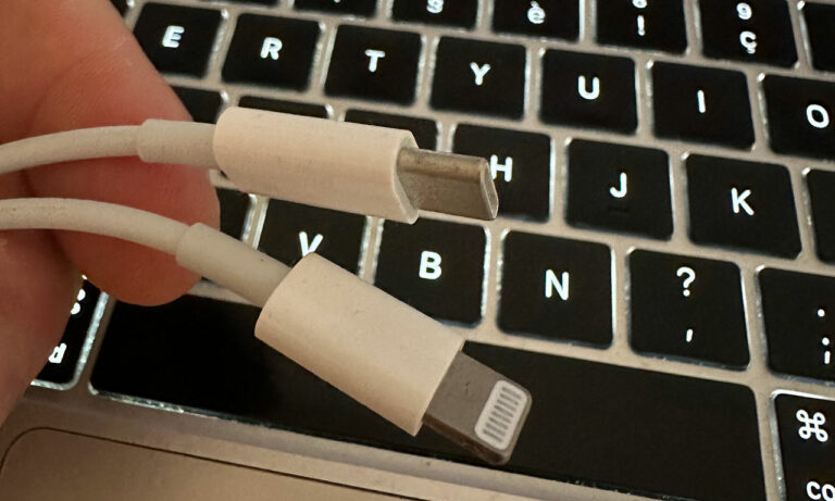 Câble USB C vers Lightning officiel iPhone