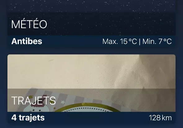 BMW Motorrad Connected : le tableau de bord de l'application mobile