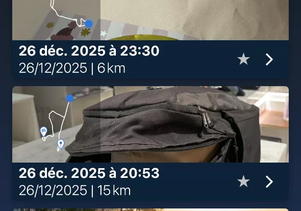 BMW Motorrad Connected : les trajets enregistrés