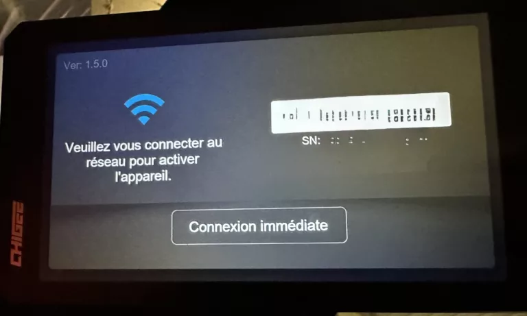 Numéro de série Chigee