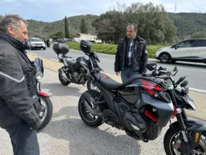 groupe de Moto, balade du 29 mars 2026 au départ d'Antibes