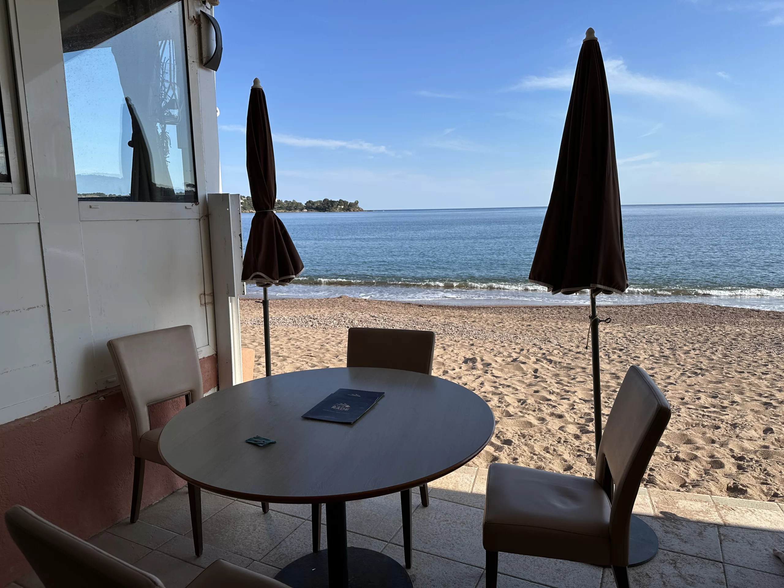 Plage d'Agay, depuis terrasse