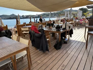 un petit café, sortie moto Jazt.com